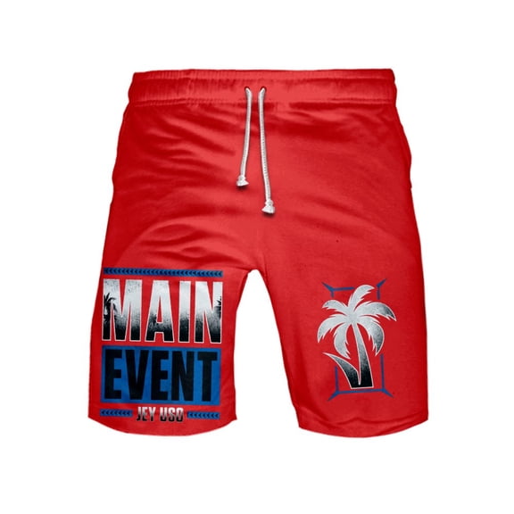 Jey Uso Main Event Merch Sweatshorts Women Men Shorts Basketball Pants Casual Outdoor Sportwear