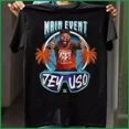 thumbnail image 1 of Jey Uso Main Event Palms Black Unisex T-Shirt, 1 of 5