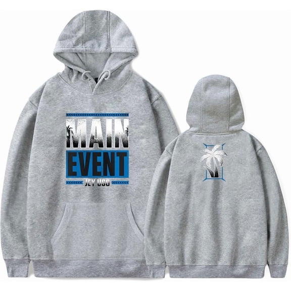 Jey Uso Main Event Print Fashion Men's Hoodie Casual Loose Hoodie Street