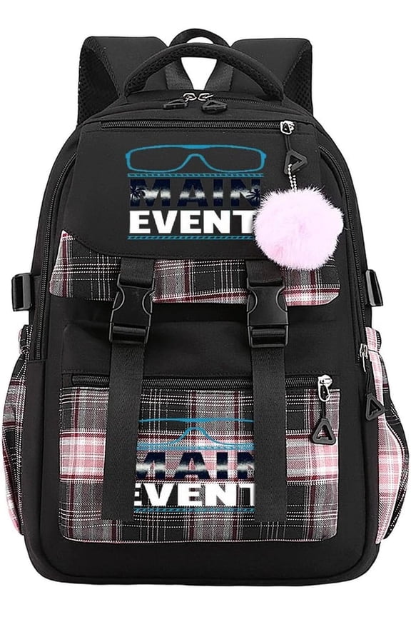 Jey-Uso Merch Backpacks Laptop Bag Travel Large Capacity Professional Wrestler Casual Packsack 17.3 X 11.8 X 5.1 Inch