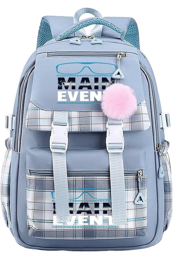 Jey-Uso Merch Backpacks Laptop Bag Travel Large Capacity Professional Wrestler Casual Packsack 17.3 X 11.8 X 5.1 Inch