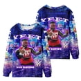 thumbnail image 1 of Jey Uso Merch Digital printed fashionable off shoulder round neck long sleeved sportswear for street wear, 1 of 2