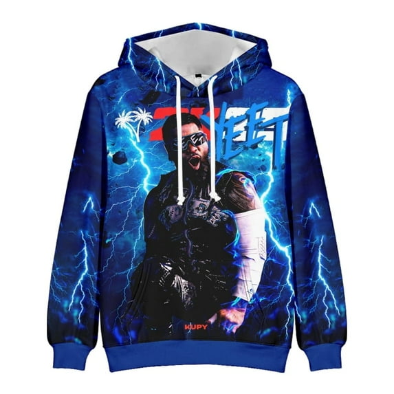 Jey Uso Merch Hoodie Unisex 3D Printed Sweatshirt Fashion Casual Cool Long sleeves Pullover