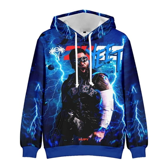 Jey Uso Merch Hoodie Unisex Classic 3D Printed Sweatshirt Fashion Casual Cool Pullover