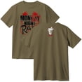 thumbnail image 1 of Jey Uso Mon-Jey Night RAW Cotton T-Shirt Women Men Fashion Crewneck Short Sleeve Tee, 1 of 3