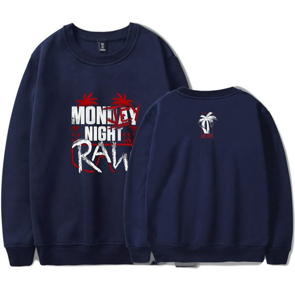 Jey Uso Mon-Jey Night RAW Sweatshirt Women Men Casual Crewneck Long Sleeve Pullover Clothes