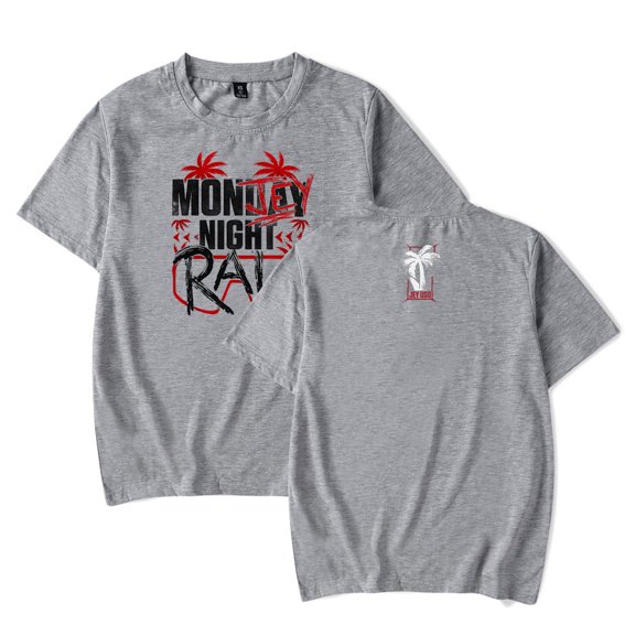 Jey Uso Mon-Jey Night RAW T-Shirt Women Men Casual Crewneck Short Sleeve Fashion Tee