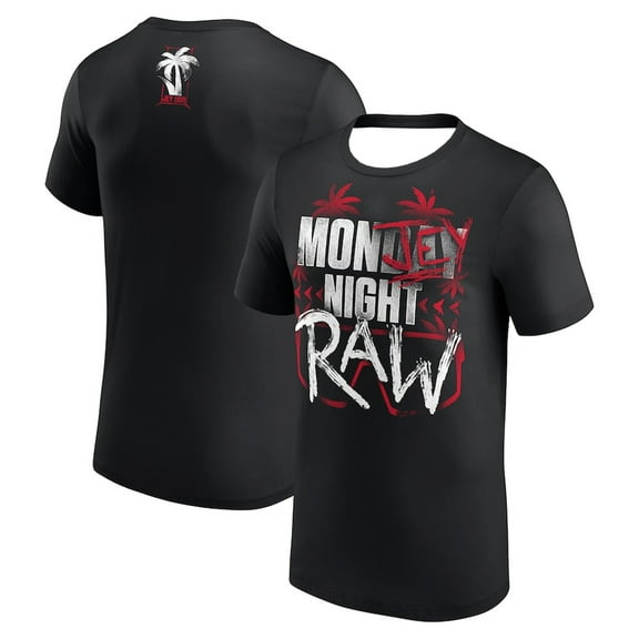 Jey Uso Mon-Jey Night RAW T-shirt Crewneck Short Sleeve Sport Tee Women Men Streetwear Tops