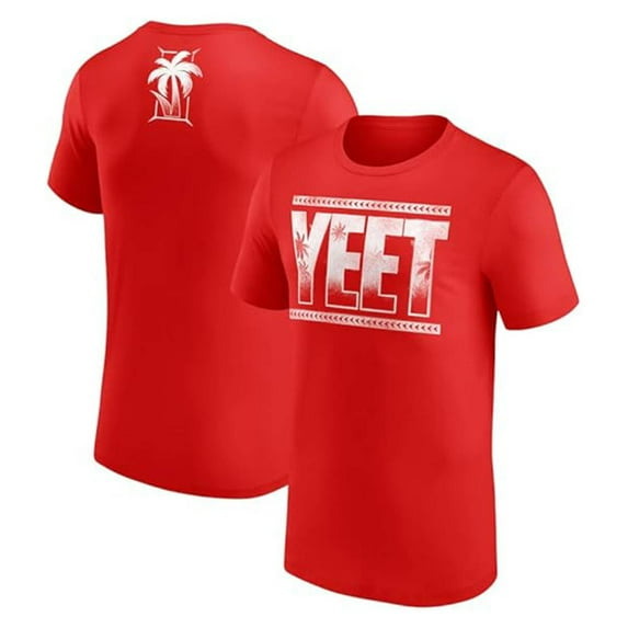 Jey Uso Orange Yeet Merch T-Shirts Streetwear Top Cosplay Unisex Fashion Crewneck Short Sleeve Tee