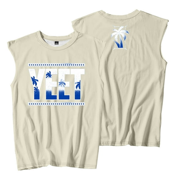 Jey Uso Orange Yeet Sleeveless T-Shirts Streetwear Tee Cosplay Women Men Fashion Tank Tops