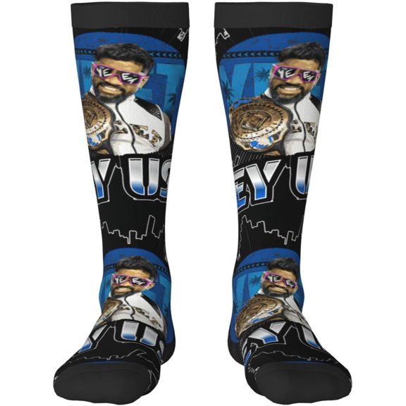 Jey Uso Stocking Women's Crew Sock High Sock Soft Men's Athletic Socks Outdoor Socks