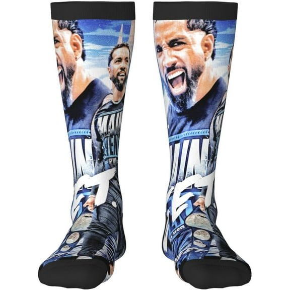 Jey Uso Stocking Women's Crew Sock High Sock Soft Men's Athletic Socks Outdoor Socks