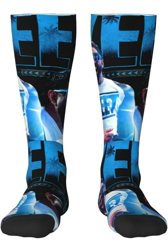 Jey Uso Stocking Women's Crew Sock High Sock Soft Men's Athletic Socks Outdoor Socks
