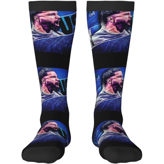 Jey Uso Stocking Women's Crew Sock High Sock Soft Men's Athletic Socks Outdoor Socks