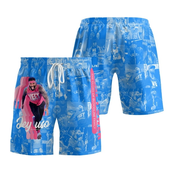 Jey Uso Summer men's and women's fashionable casual beach shorts