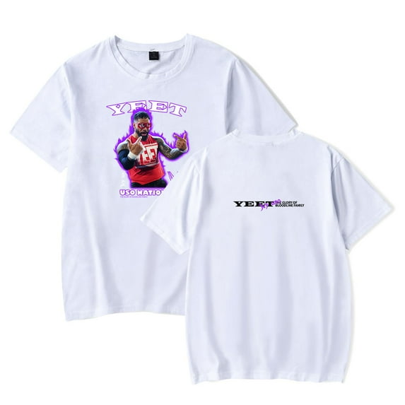 Jey Uso T-shirt unisex fashion summer short sleeved casual round neck T-shirt top