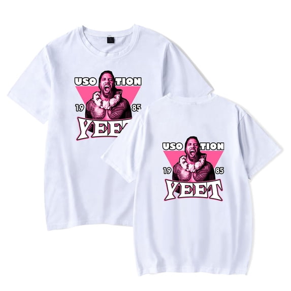 Jey Uso T-shirt unisex fashion summer short sleeved casual round neck T-shirt top