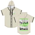 thumbnail image 1 of Jey Uso That Ish Back Hooded Baseball Jersey Short Sleeve Shirt Women Men Crewneck Tee, 1 of 3