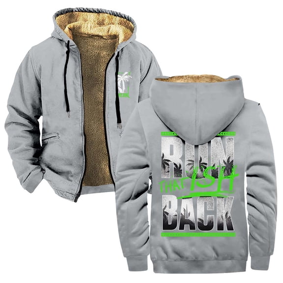 Jey Uso That Ish Back Zipper Hoodies Women Men Jacket Parkas Long Sleeve Fashion Streetwear Coat