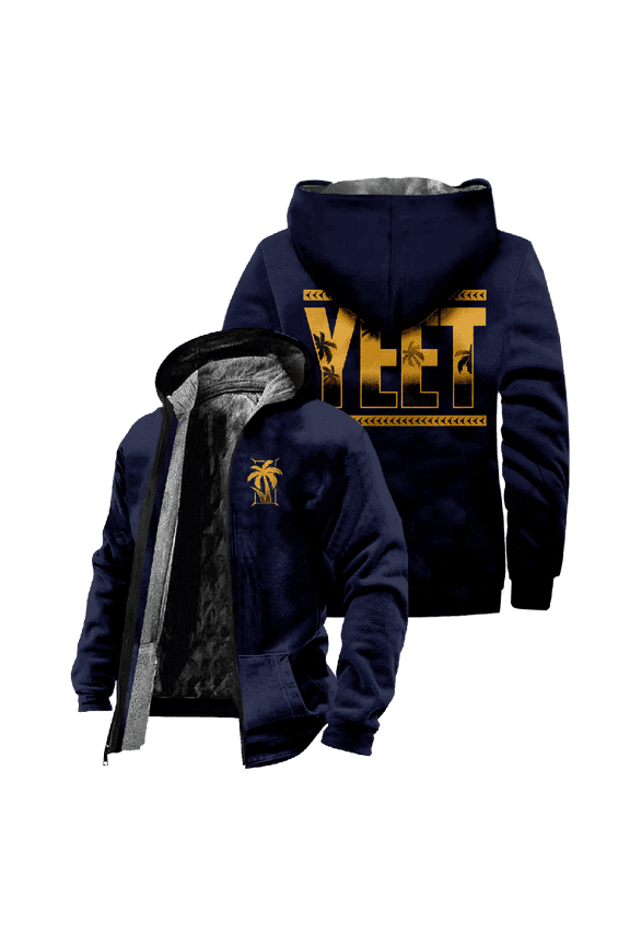 Jey Uso The Real Chief Merch Zipper Hoodies Women Men Jacket Parkas Long Sleeve Casual Streetwear Winter Coat
