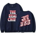 thumbnail image 1 of Jey Uso The Real Chief Sweatshirt Hip Hop Pullover Fashion Crew Neck Unisex Clothes, 1 of 2