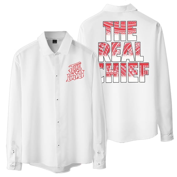 Jey Uso The Real Chief Women Blouse Men's Shirts Long Sleeve T-shirt Casual Style Trendy Outfits