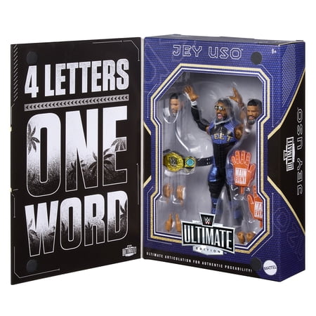 Jey Uso (WM41) - WWE Ultimate Edition Ringside Exclusive Mattel WWE Toy Wrestling Action Figure