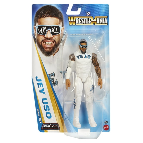 Jey Uso - WWE Main Event 161 Mattel WWE Toy Wrestling Action Figure