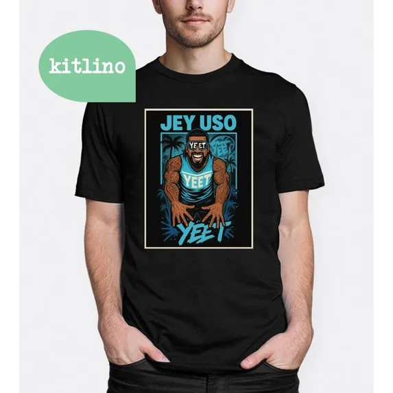 Jey Uso YEET Wrestling T-Shirt F16377