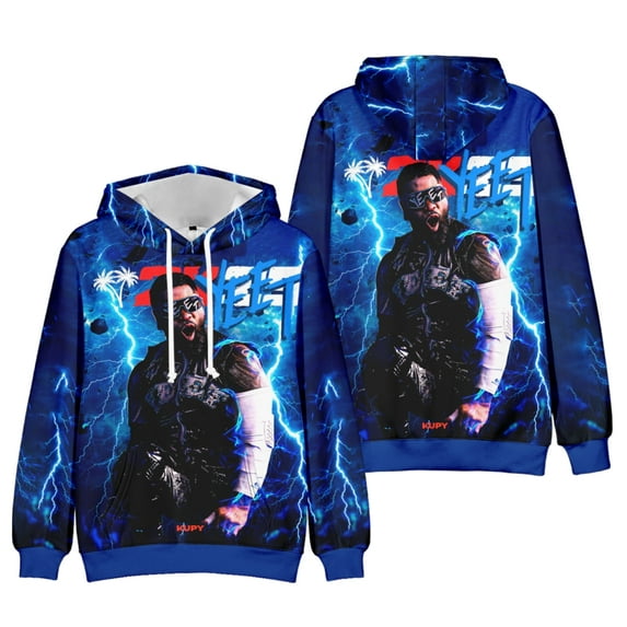 Jey Uso Yeet 3D Print Hoodie Merch For Men/Women Unisex Winter Long Sleeve Sweatshirt Pullover Streetwear