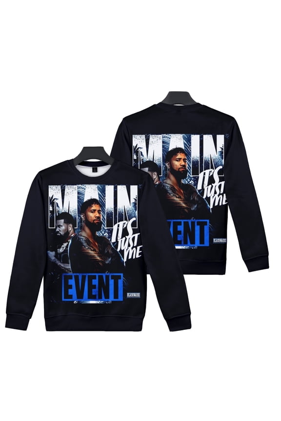 Jey Uso Yeet 3D Print Merch Long Sleeve Crewneck Sweatshirt For Men/Women Unsiex Streetwear