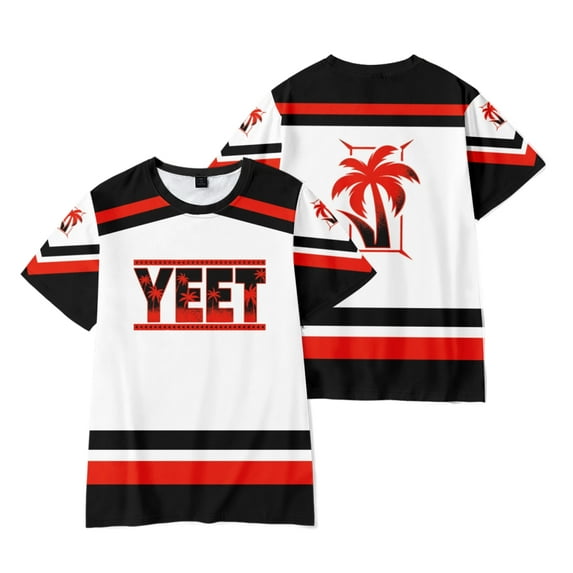 Jey Uso Yeet 3D T-shirt Unisex Crewneck Short Sleeve Tee Women Men Streetwear Tops