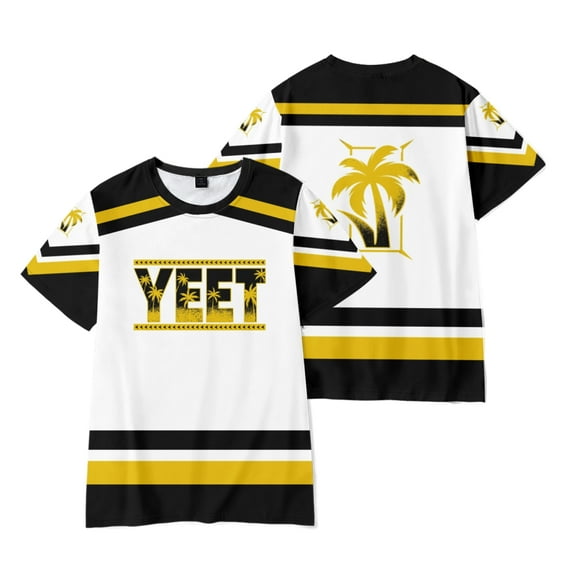 Jey Uso Yeet 3D T-shirt Unisex Crewneck Short Sleeve Tee Women Men Streetwear Tops