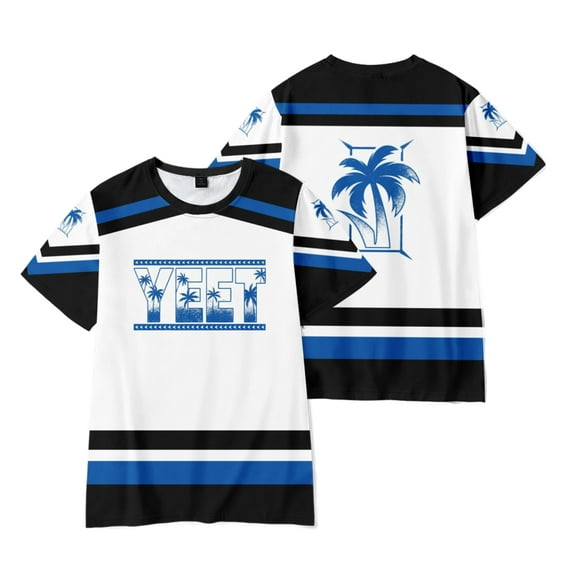 Jey Uso Yeet 3D T-shirt Unisex Crewneck Short Sleeve Tee Women Men Streetwear Tops