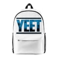 thumbnail image 1 of Jey Uso Yeet Backpacks Casual Fashion Zipper Pack Unisex Travel Bag Harajuku Daypack, 1 of 3