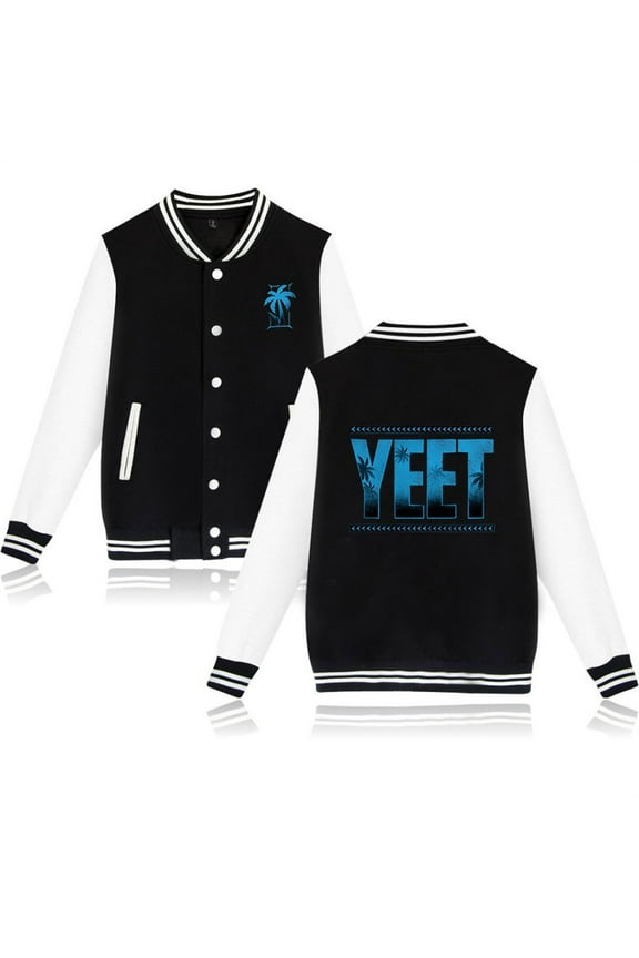 Jey Uso Yeet Baseball Jacket Casual Baseball Uniform Fashion Jackets Vintage Clothing