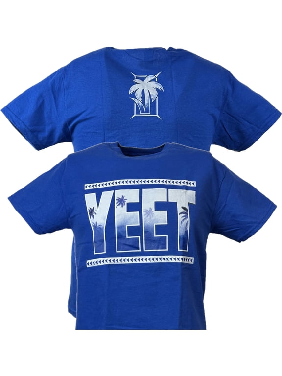 Jey Uso Yeet Bloodline Blue Kids Youth T-shirt