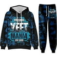 thumbnail image 1 of Jey Uso Yeet Cosplay Hoodies Jogger Pants Two Piece Set Sweatshirts+Sweatpants Women Men 3D Outfit Sets Superstar Fan Gift Casual Pullover Hooded Sets, 1 of 3