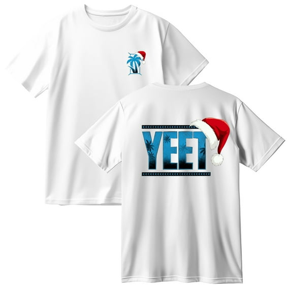 Jey Uso Yeet Cotton T-shirt Christmas 2024 Short Sleeve Casual Tops Hip Hop Tees