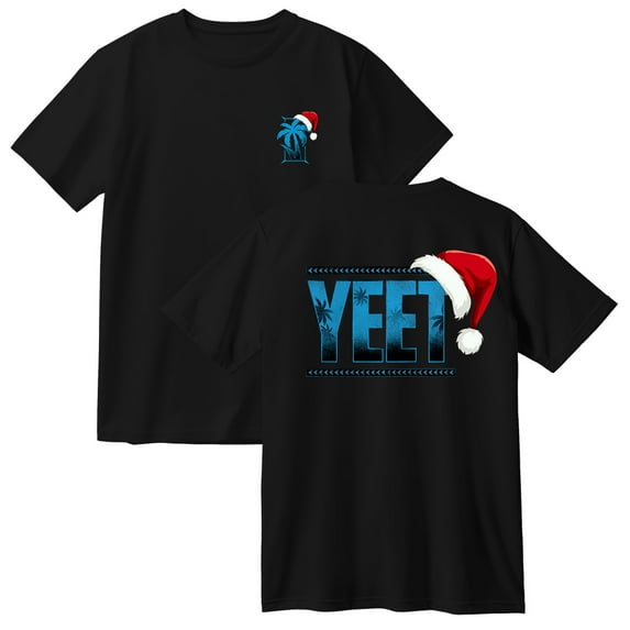 Jey Uso Yeet Cotton T-shirt Christmas 2024 Short Sleeve Casual Tops Hip Hop Tees