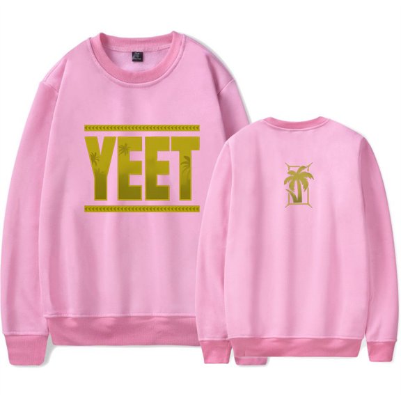 Jey Uso Yeet Crewneck Vintage Sweatshirts Men Womens Long Sleeve Fashion Pullover