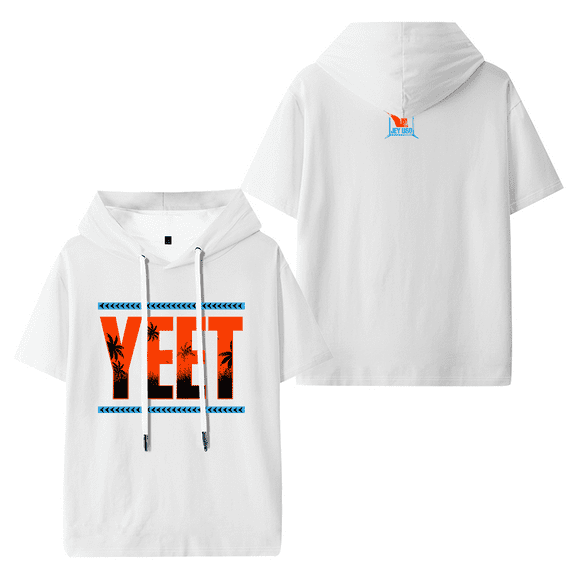 Jey Uso Yeet Hooded T-shirt Women Men Short Sleeve Tee Casual Fashion Tops