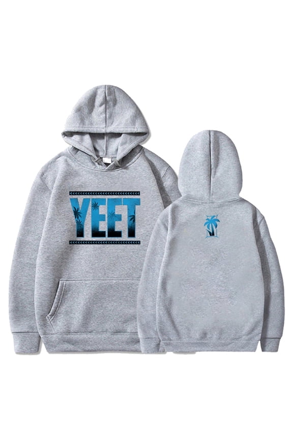 Yeet Hoodie Long Sleeve Streetwear Women Men Hooded Sweatshirt Hip Hop Clothes