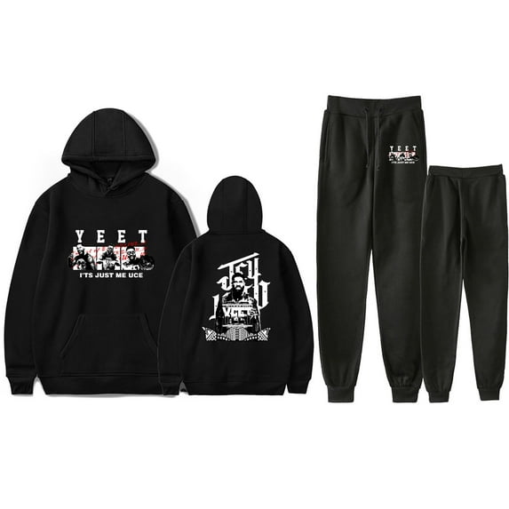 Jey Uso Yeet Hoodie Pants Sets Merch For Men/Women Unisex Sweatshirt Pants Two Piece Set Streetwear Top