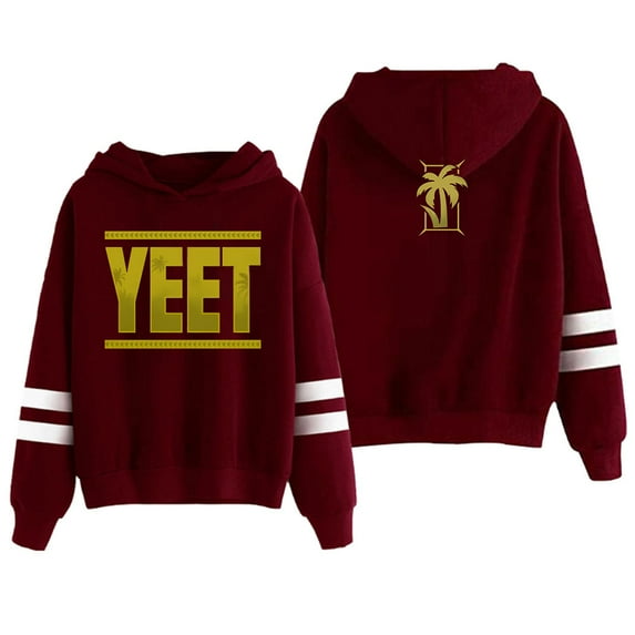Jey Uso Yeet Hoodies Unisex Pullovers Pocketless Sweatshirts Casual Fashion Clothes
