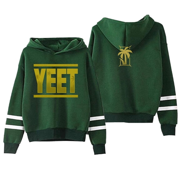 Jey Uso Yeet Hoodies Unisex Pullovers Pocketless Sweatshirts Casual Fashion Clothes