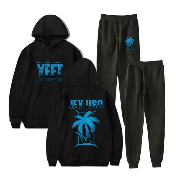 Jey Uso Yeet Logo Merch Hoodies Jogger Pants Cosplay Women Men Fashion Streetwear Sweatshirts