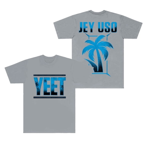 Jey Uso Yeet Logo Merch T-Shirts Cosplay Women Men Fashion Streetwear Short Sleeve Tee Top