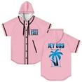 thumbnail image 1 of Jey Uso Yeet Merch Hooded Shirt Baseball Jersey Short Sleeve Women Men Crewneck Casual Tee, 1 of 3