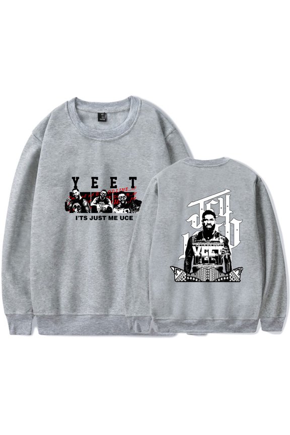 Jey Uso Yeet Merch Long Sleeve Crewneck Sweatshirt Winter For Men/Women Unsiex Fashion Streetwear